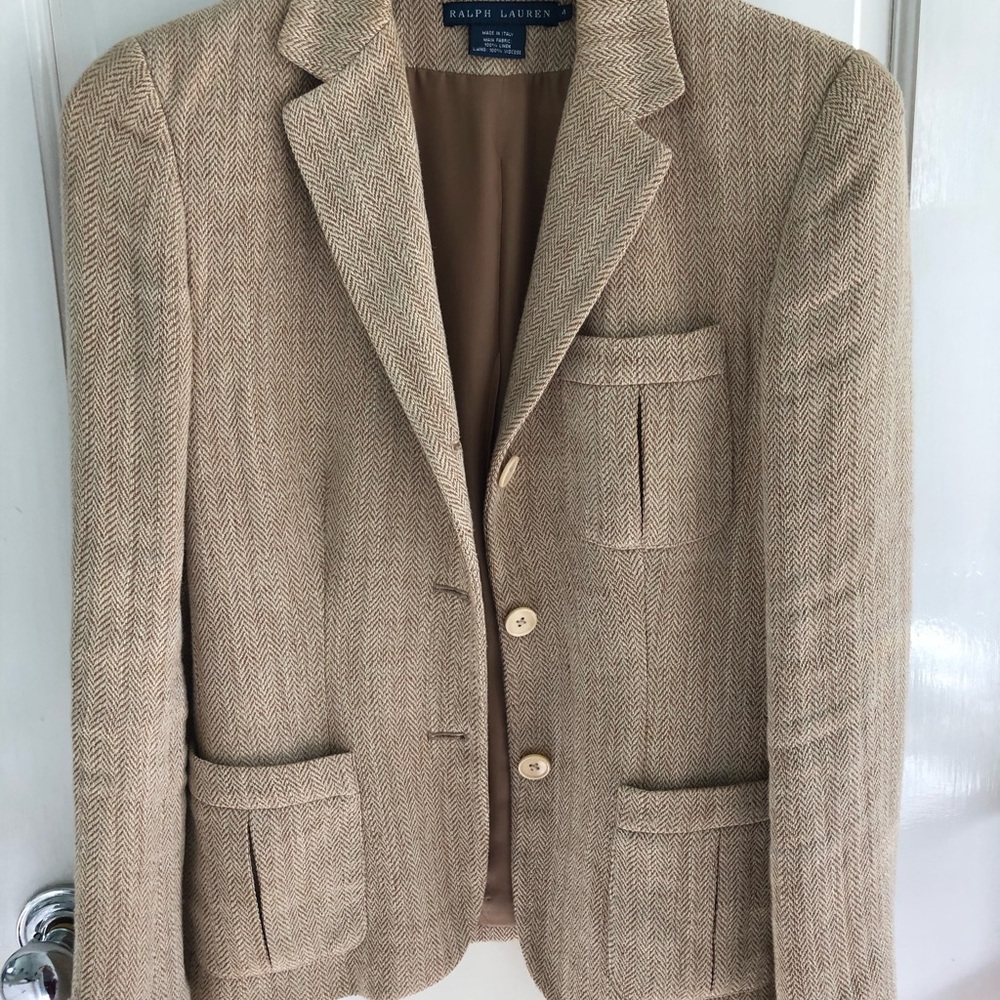 Ralph Lauren 100% linen blazer Made in Italy (4)